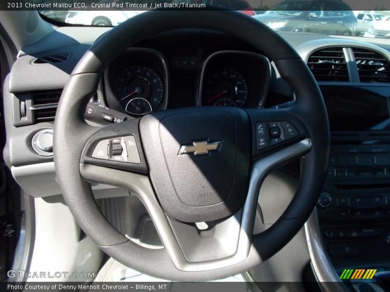 Crystal Red Tintcoat / Jet Black/Titanium 2013 Chevrolet Malibu ECO