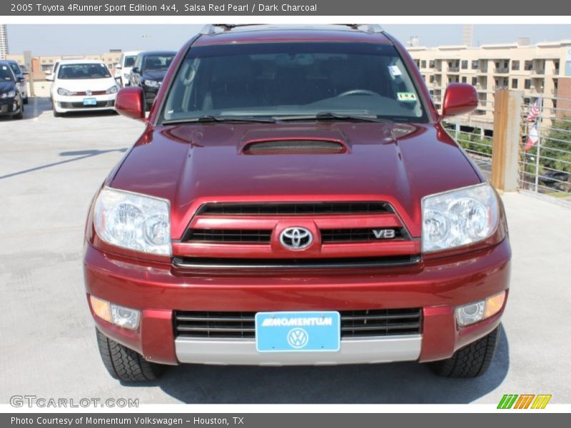 Salsa Red Pearl / Dark Charcoal 2005 Toyota 4Runner Sport Edition 4x4