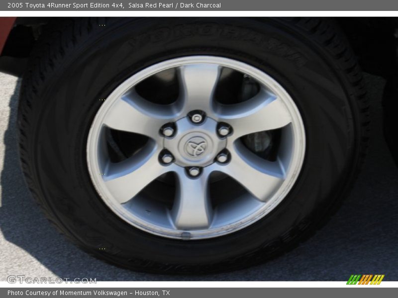 Salsa Red Pearl / Dark Charcoal 2005 Toyota 4Runner Sport Edition 4x4