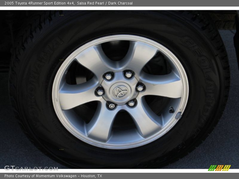 Salsa Red Pearl / Dark Charcoal 2005 Toyota 4Runner Sport Edition 4x4