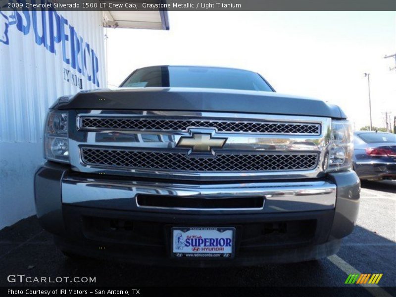 Graystone Metallic / Light Titanium 2009 Chevrolet Silverado 1500 LT Crew Cab