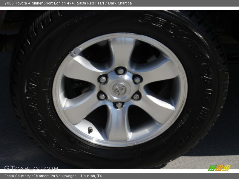 Salsa Red Pearl / Dark Charcoal 2005 Toyota 4Runner Sport Edition 4x4