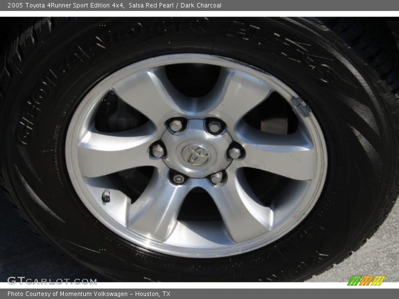 Salsa Red Pearl / Dark Charcoal 2005 Toyota 4Runner Sport Edition 4x4