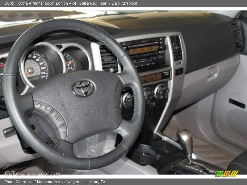 Salsa Red Pearl / Dark Charcoal 2005 Toyota 4Runner Sport Edition 4x4