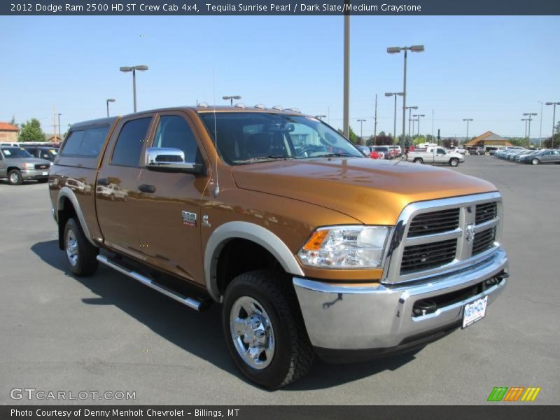 Tequila Sunrise Pearl / Dark Slate/Medium Graystone 2012 Dodge Ram 2500 HD ST Crew Cab 4x4