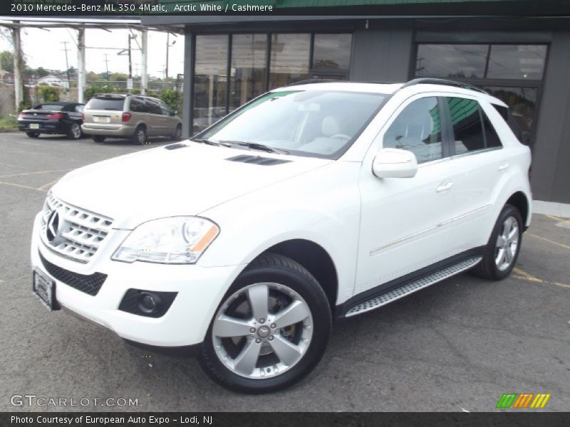 Arctic White / Cashmere 2010 Mercedes-Benz ML 350 4Matic
