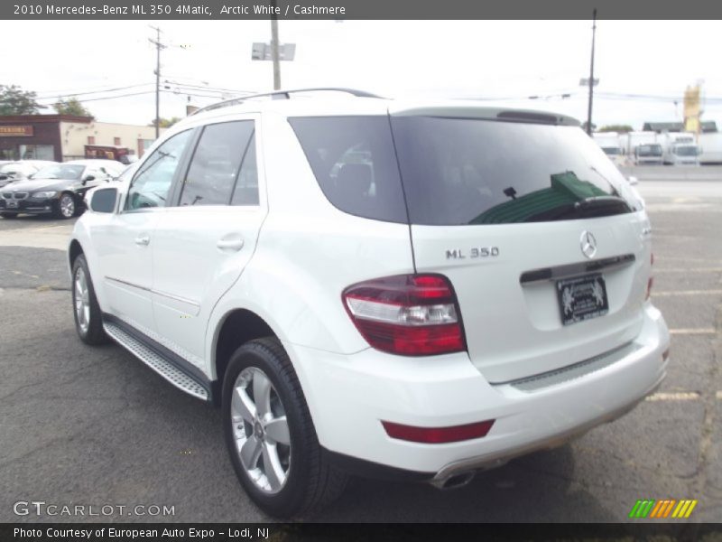 Arctic White / Cashmere 2010 Mercedes-Benz ML 350 4Matic
