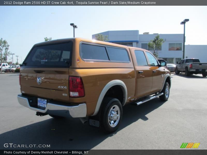 Tequila Sunrise Pearl / Dark Slate/Medium Graystone 2012 Dodge Ram 2500 HD ST Crew Cab 4x4