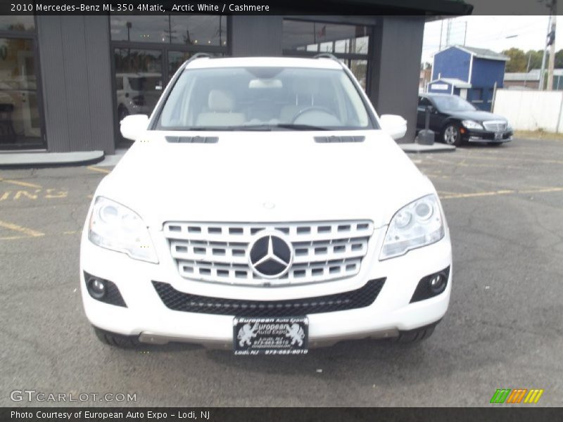 Arctic White / Cashmere 2010 Mercedes-Benz ML 350 4Matic
