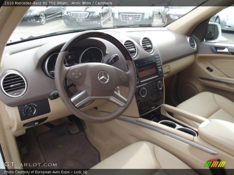 Arctic White / Cashmere 2010 Mercedes-Benz ML 350 4Matic