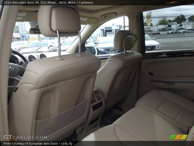 Arctic White / Cashmere 2010 Mercedes-Benz ML 350 4Matic