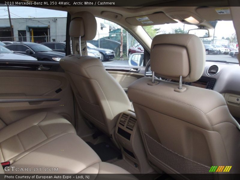 Arctic White / Cashmere 2010 Mercedes-Benz ML 350 4Matic