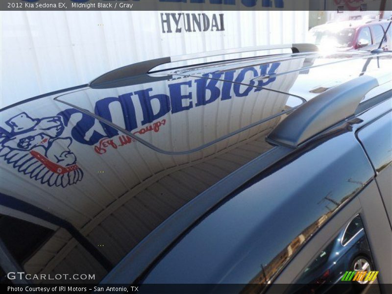 Midnight Black / Gray 2012 Kia Sedona EX