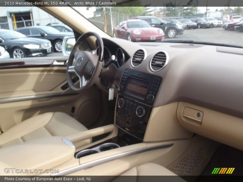 Arctic White / Cashmere 2010 Mercedes-Benz ML 350 4Matic