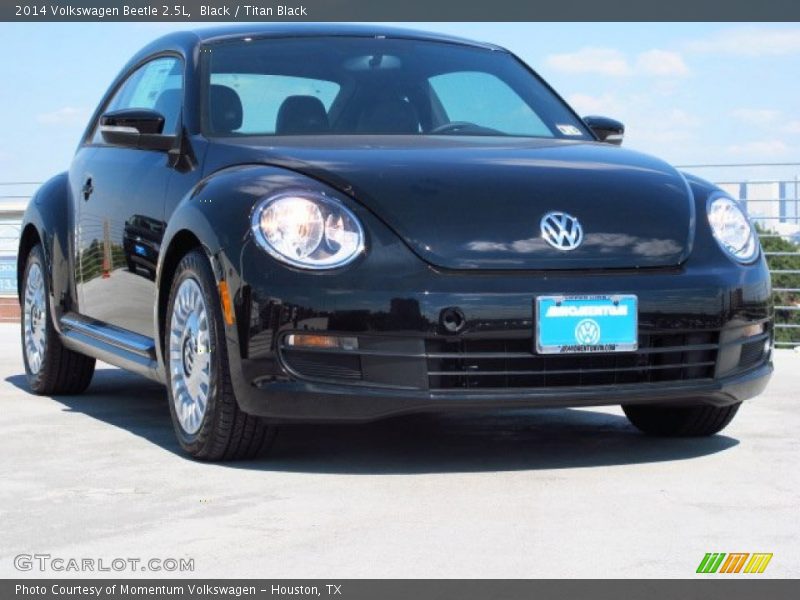 Black / Titan Black 2014 Volkswagen Beetle 2.5L
