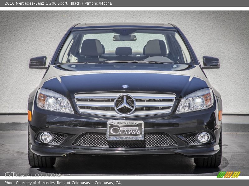 Black / Almond/Mocha 2010 Mercedes-Benz C 300 Sport