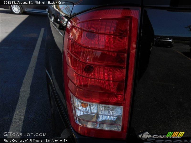 Midnight Black / Gray 2012 Kia Sedona EX