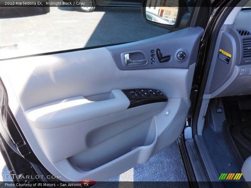 Midnight Black / Gray 2012 Kia Sedona EX