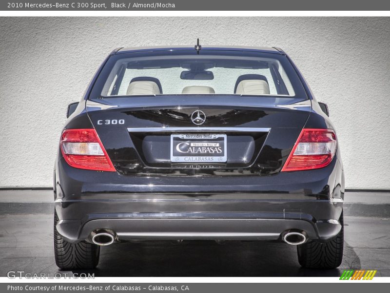 Black / Almond/Mocha 2010 Mercedes-Benz C 300 Sport