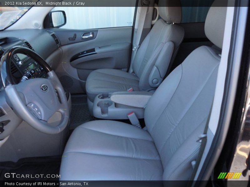 Midnight Black / Gray 2012 Kia Sedona EX