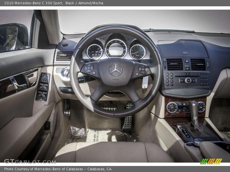 Black / Almond/Mocha 2010 Mercedes-Benz C 300 Sport