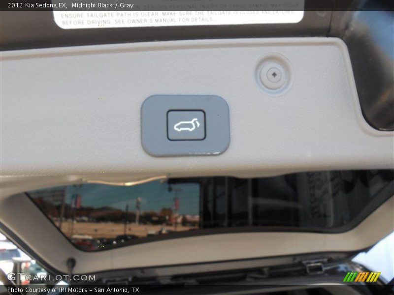 Midnight Black / Gray 2012 Kia Sedona EX