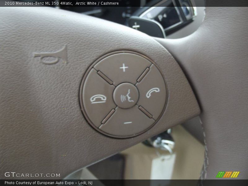 Arctic White / Cashmere 2010 Mercedes-Benz ML 350 4Matic