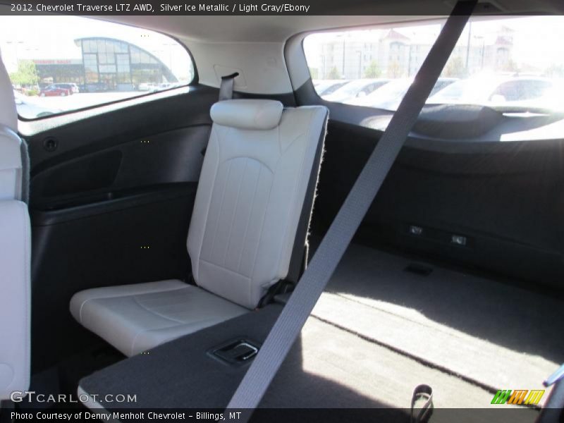 Silver Ice Metallic / Light Gray/Ebony 2012 Chevrolet Traverse LTZ AWD