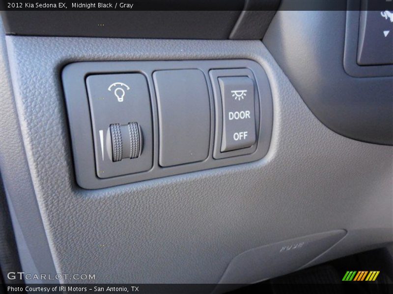 Midnight Black / Gray 2012 Kia Sedona EX