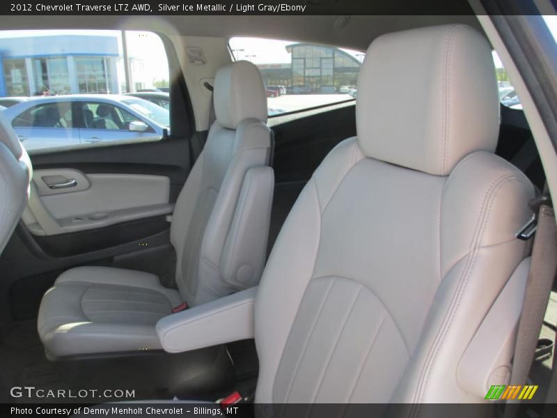 Silver Ice Metallic / Light Gray/Ebony 2012 Chevrolet Traverse LTZ AWD