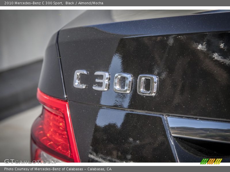 Black / Almond/Mocha 2010 Mercedes-Benz C 300 Sport