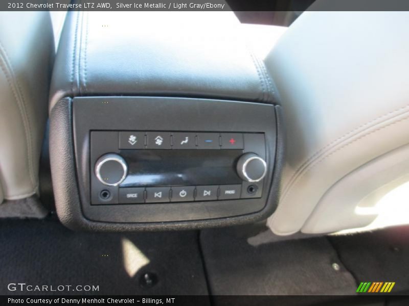 Silver Ice Metallic / Light Gray/Ebony 2012 Chevrolet Traverse LTZ AWD