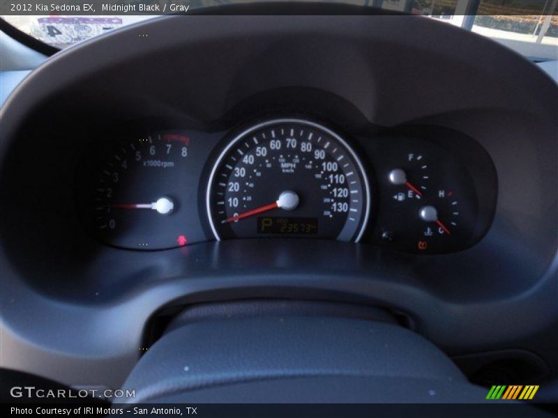 Midnight Black / Gray 2012 Kia Sedona EX