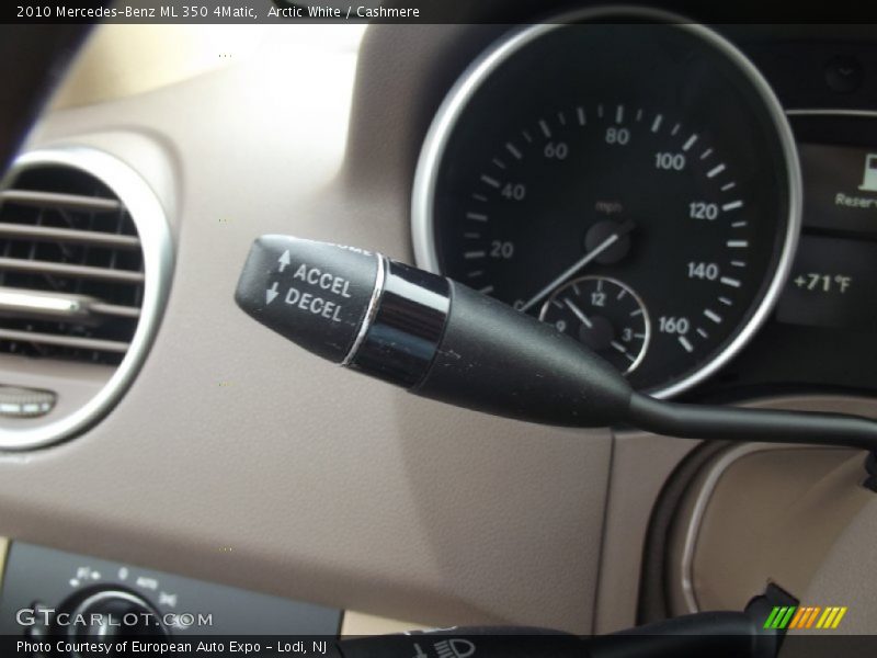 Arctic White / Cashmere 2010 Mercedes-Benz ML 350 4Matic