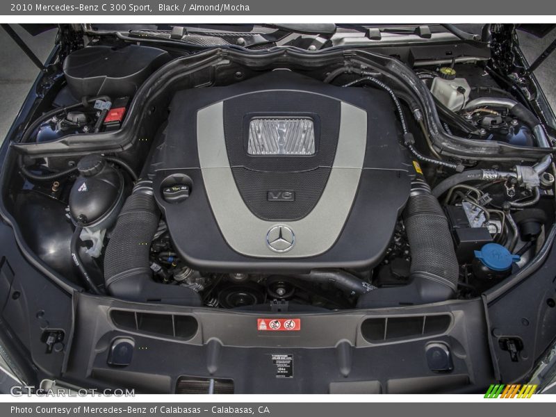 Black / Almond/Mocha 2010 Mercedes-Benz C 300 Sport