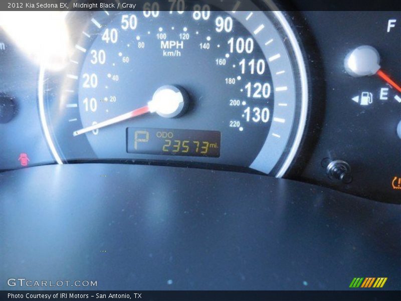 Midnight Black / Gray 2012 Kia Sedona EX