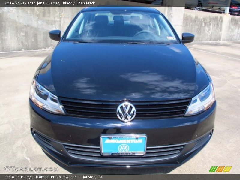 Black / Titan Black 2014 Volkswagen Jetta S Sedan