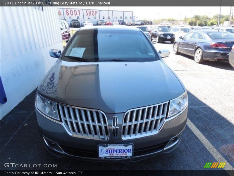 Sterling Grey Metallic / Dark Charcoal 2011 Lincoln MKZ FWD