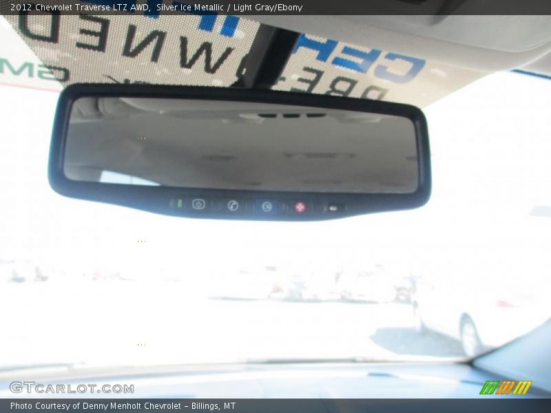 Silver Ice Metallic / Light Gray/Ebony 2012 Chevrolet Traverse LTZ AWD