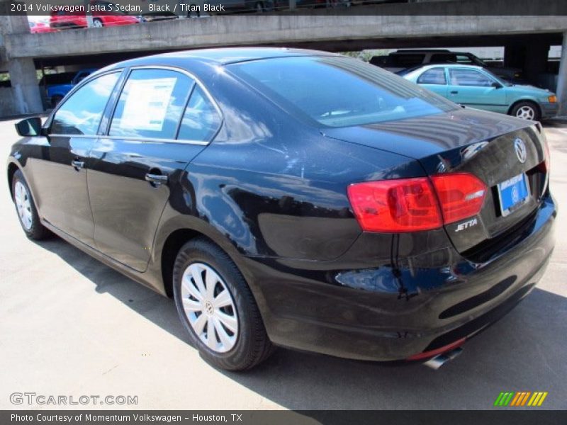 Black / Titan Black 2014 Volkswagen Jetta S Sedan