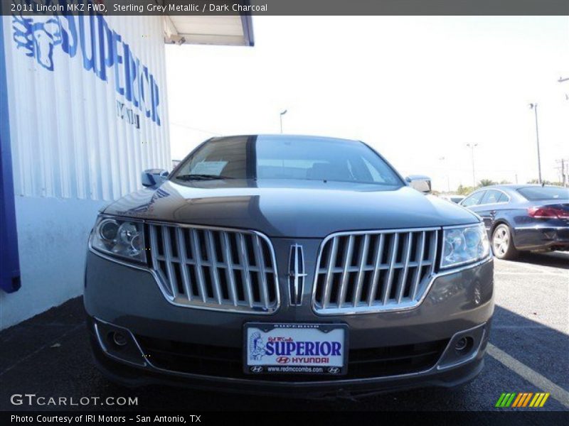Sterling Grey Metallic / Dark Charcoal 2011 Lincoln MKZ FWD