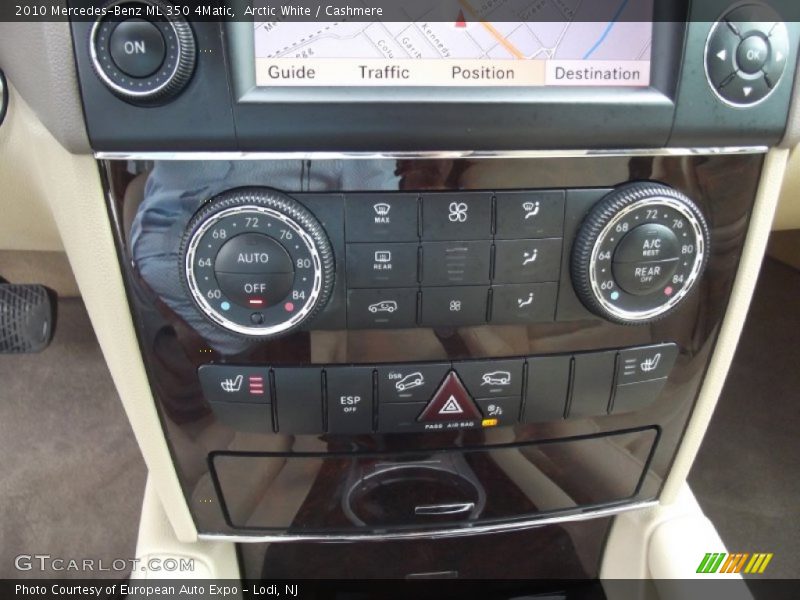 Arctic White / Cashmere 2010 Mercedes-Benz ML 350 4Matic