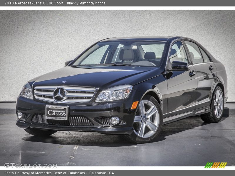 Black / Almond/Mocha 2010 Mercedes-Benz C 300 Sport