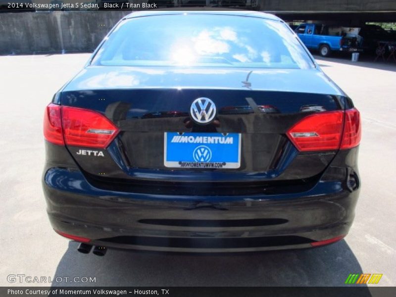 Black / Titan Black 2014 Volkswagen Jetta S Sedan