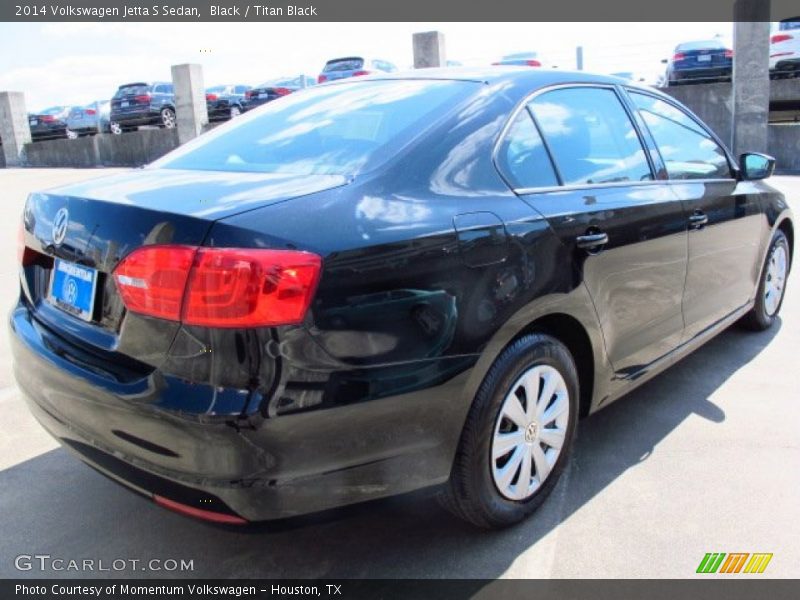 Black / Titan Black 2014 Volkswagen Jetta S Sedan
