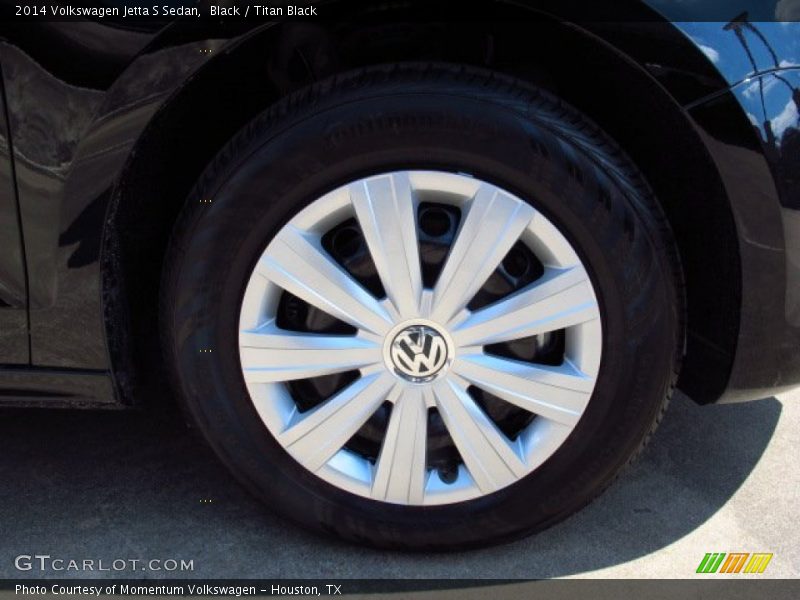 Black / Titan Black 2014 Volkswagen Jetta S Sedan