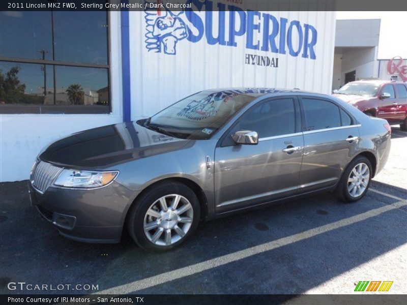 Sterling Grey Metallic / Dark Charcoal 2011 Lincoln MKZ FWD