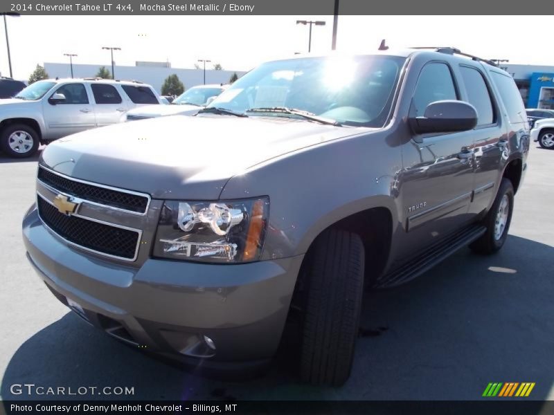 Mocha Steel Metallic / Ebony 2014 Chevrolet Tahoe LT 4x4