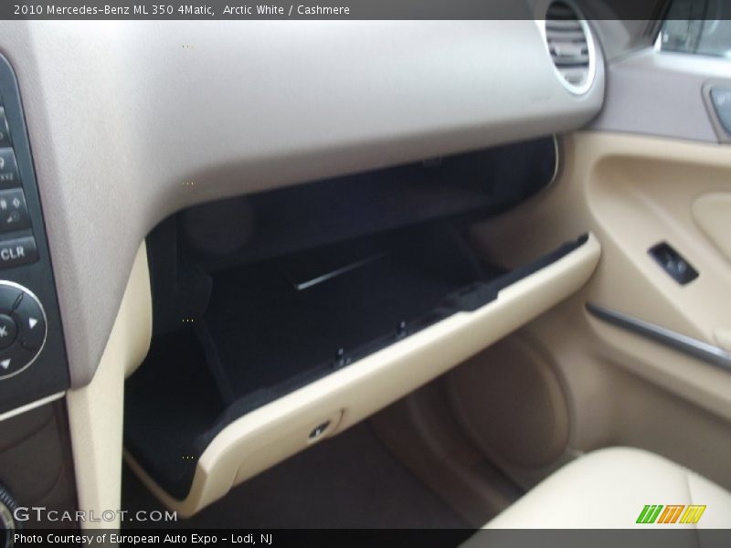 Arctic White / Cashmere 2010 Mercedes-Benz ML 350 4Matic