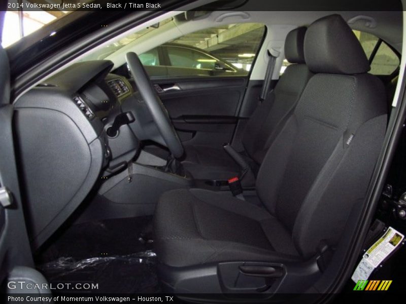 Black / Titan Black 2014 Volkswagen Jetta S Sedan